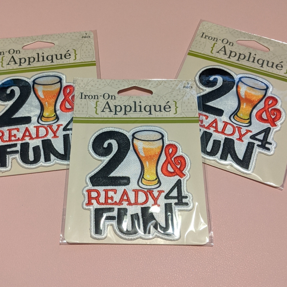 21 & Ready For Fun Applique Bundle
